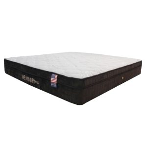 WINNER PLUS-II - ที่นอนสปริง เสริมยางพาราแท้ 6 ฟุต หนา 10 นิ้ว หุ้มผ้านุ่มสีขาว