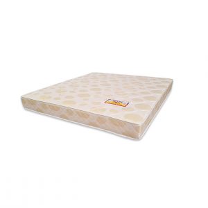 ZITEL - ที่นอน PE FOAM 5 ฟุต หุ้มผ้าสีครีม