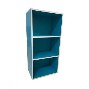 BOX/3 - ชั้นวางของเอนกประสงค์ 3 ชั้น สีฟ้า