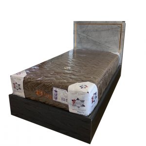 MONICA - เตียง 3.5 ฟุต สีแอชเกรย์/ไลท์มาร์เบิ้ล