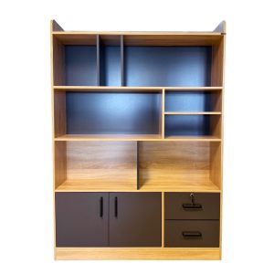 KYDEN - ตู้เอนกประสงค์ 120 ซม. สีโซลิด/กราไฟท์