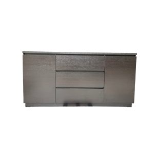 THEME - ตู้วางทีวี 2 บานเปิด 3 ลิ้นชัก สีโอ๊คเมลามีน