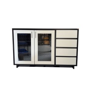 KINO - ตู้เก็บของเอนกประสงค์ 120 ซม. สีโอ๊ค/ขาว